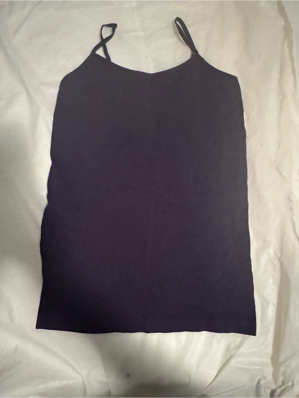 Purple Spaghetti Strap Tank Top